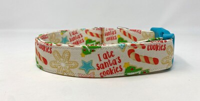 I Ate Santa's Cookies Dog Collar - image4